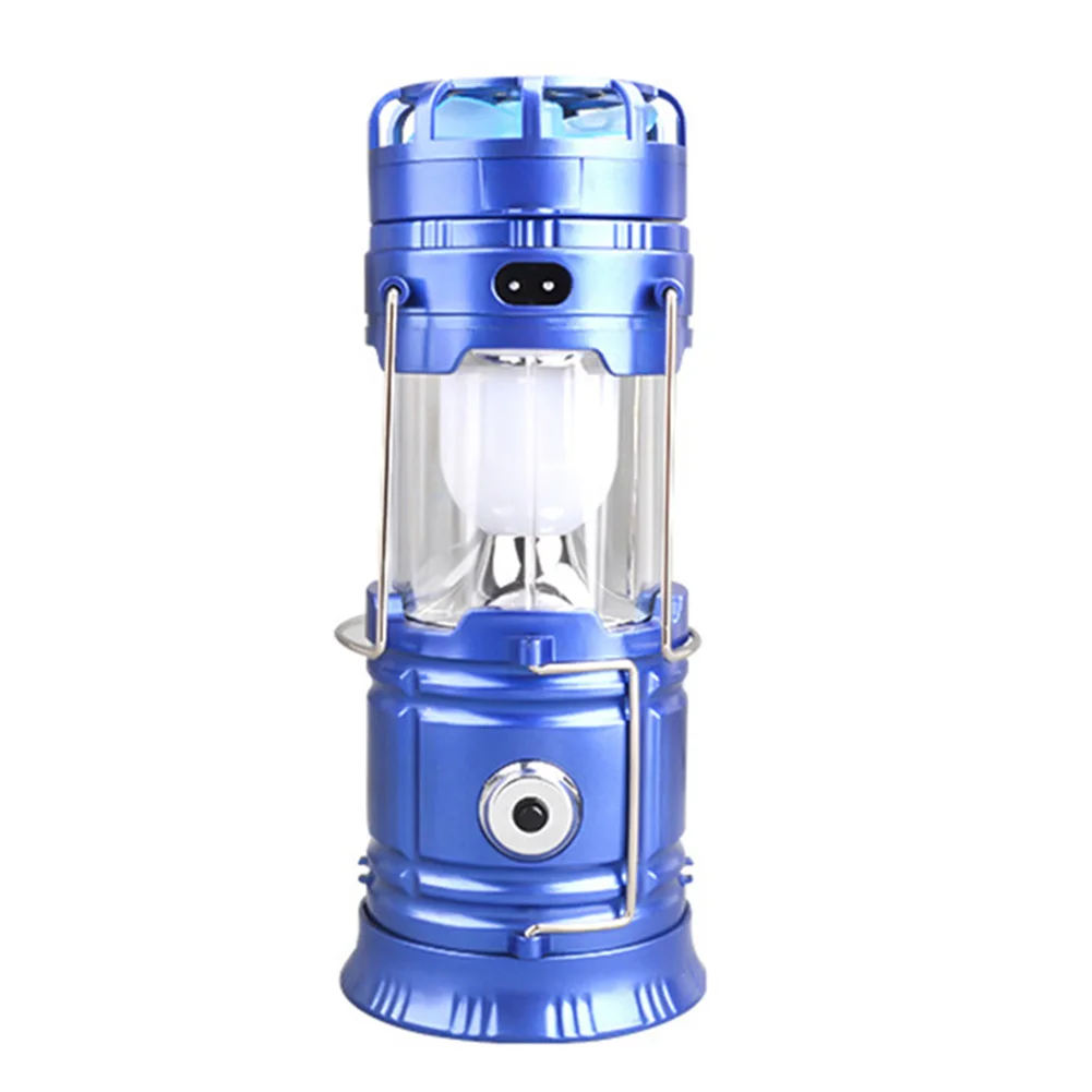 

LED Solar Outdoor Camping Lamp Portable Fishing Tent Light Lantern Torch with Fan for Emergency Lighting MC889