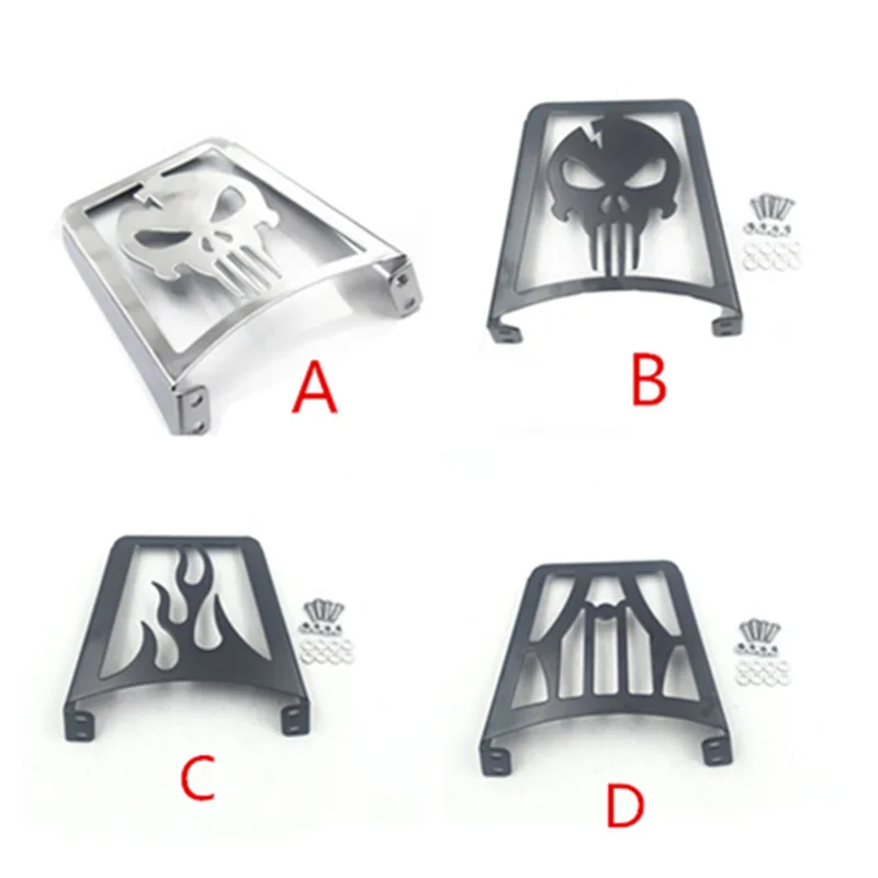 Motorcycle Sissy Bar Luggage Rack For Harley Sportster XL1200R XL1200 883 Softail FXSTB FLSTSC| |