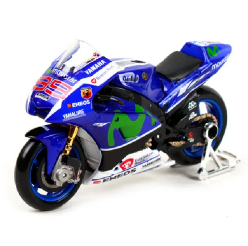 Maisto 1:18 Yamaha YZR-M1 лого Jorge Lorenzo № 99 велосипед Модель в коробке