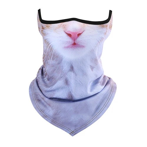 3D кошка собака милые животные Ветрозащитная Балаклава Skullies Beanie Забавный ШЛЕМ ЛАЙНЕР зимняя шапка теплая маска для лица шапка для женщин и мужчин - Цвет: DQ18