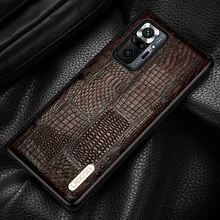 Genuine Retro Leather Case for Xiaomi Redmi Note 10 Pro Note 9 8 Pro 9S 7 Cover For Mi 11 10 Ultra 9T 10T Lite Poco X3 Pro F3 M3