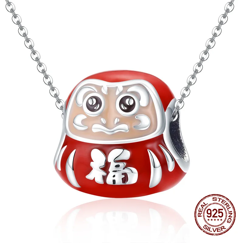 Женский браслет из серебра 100% пробы с красной эмалью | Украшения и аксессуары