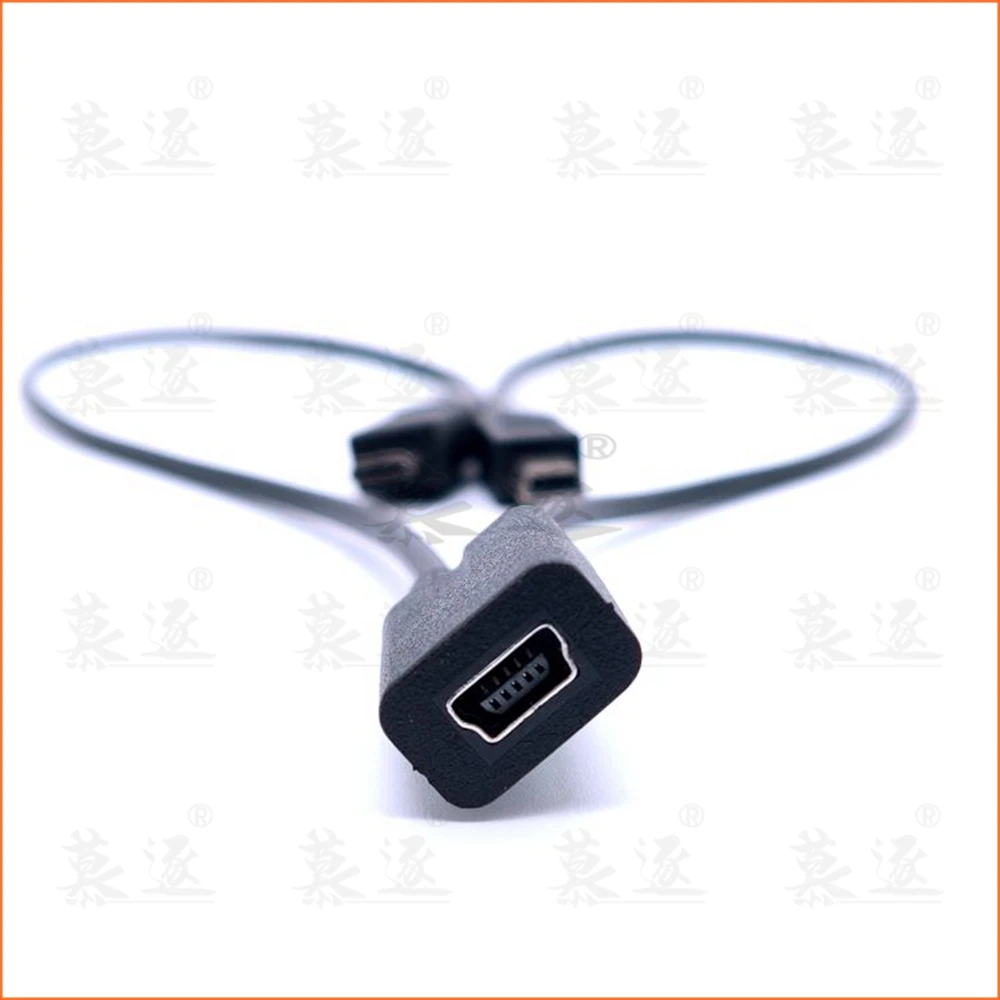 Разветвитель Кабеля Mini USB 1 на 2 Y 5 контактный разъем 0 высокоскоростной