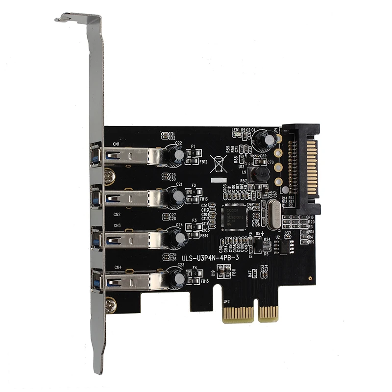 4 Порты и разъёмы для суперскоростного 3 0 PCI 15 pin SATA Мощность разъем Express контроллер