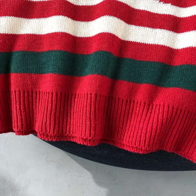 

Spring Autumn Women's Sweaters Fashion Sweet Streetwear Christmas Female Sweaters Casual Women Clothing Pullover Loose Sweaters