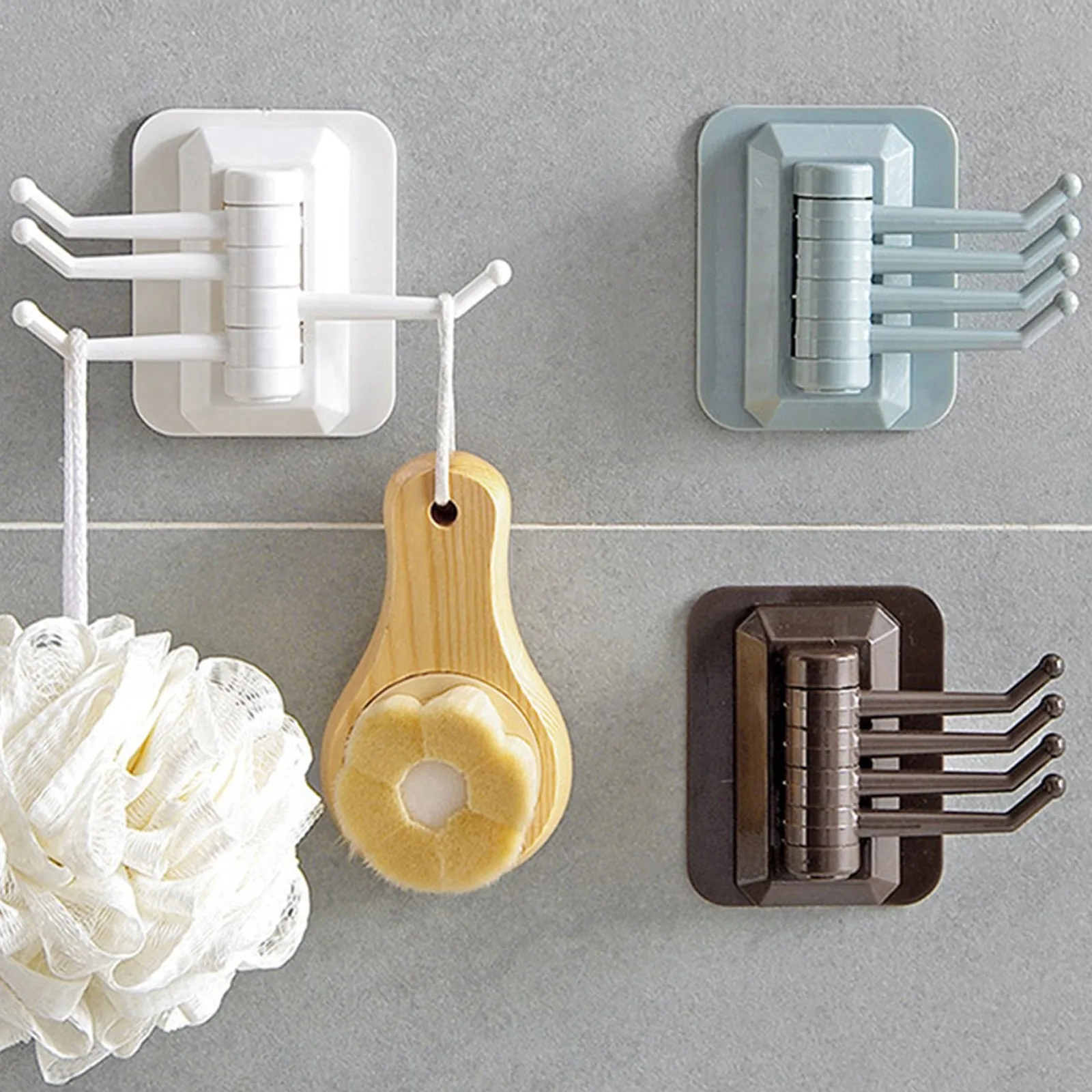 

Sticky Hook Household Strong Punch-free Hook Creative Multifunctional Paste Shelf Hook Rack Wall Elegant and Simple Hook 2021