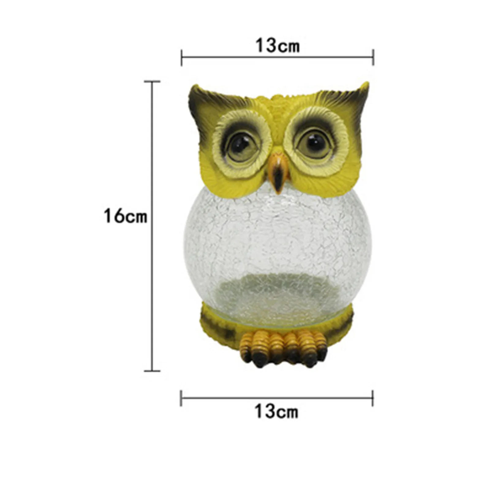 

Solar Power Led Owl Lawn Light Outdoor Waterproof Garden Landscape Lamp Outdoor Garden Path Lawn Solar Lighting Lamp