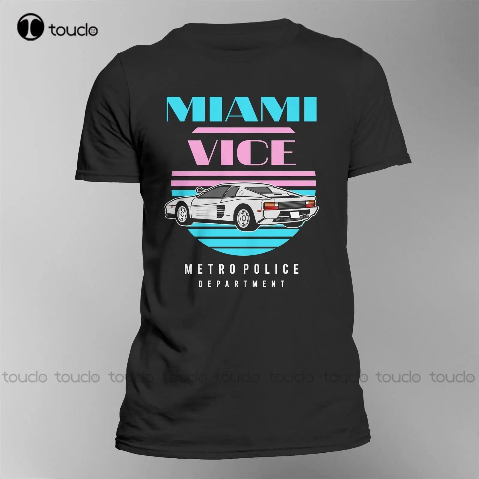

Miami Vice - 80'S Retro Tv | Men'S T-Shirt Size Shirts
