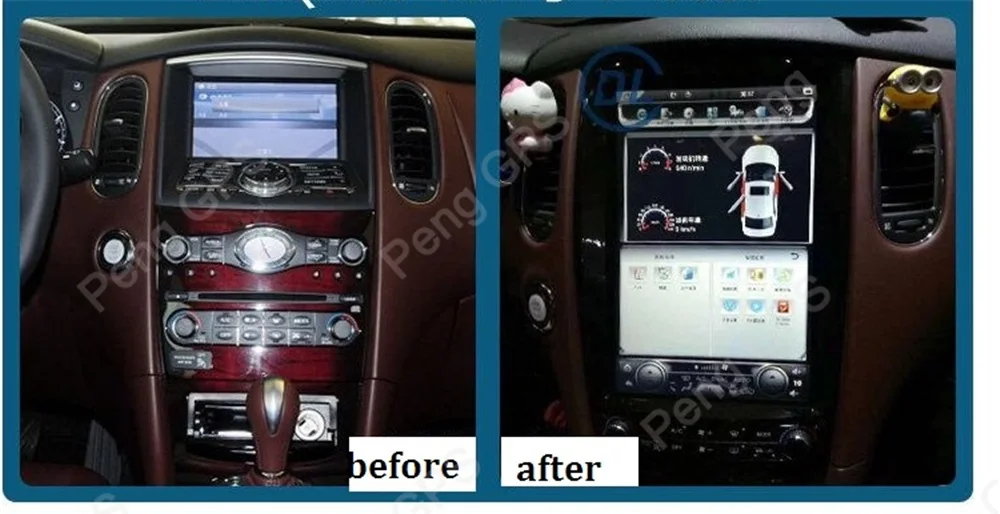 4G+ 64G PX-6 Android 8,1 Тесла вертикальный экран для Infiniti QX50 EX25 EX35 2010- аудио плеер 1920*1080 gps навигация 4G+ 64G