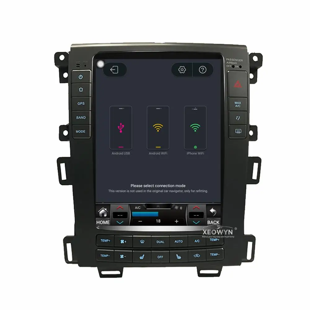 128g Android 10 головное устройство сенсорный экран Navi Стерео Мультимедиа для FORD EDGE 2009