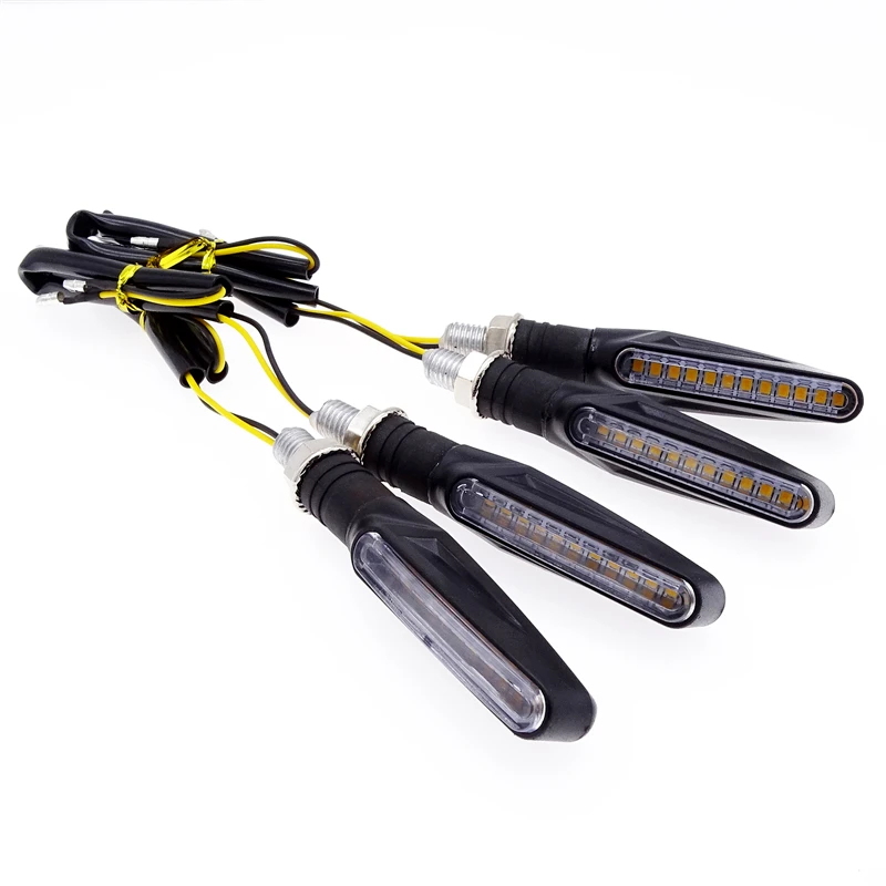 

4 шт., поворотники для мотоцикла, 12 х335smd