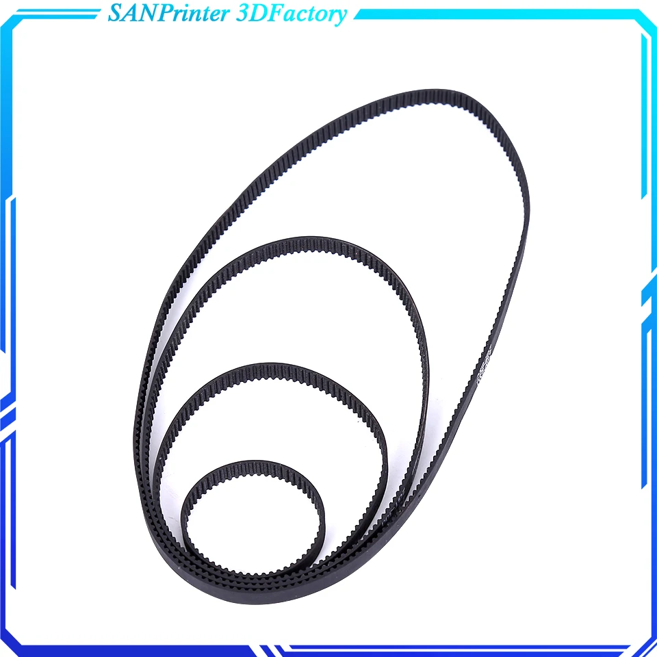Детали для 3D-принтера GT2 замкнутая петля резиновый ремень ГРМ 6 мм 900 930 950 976 1000 1040