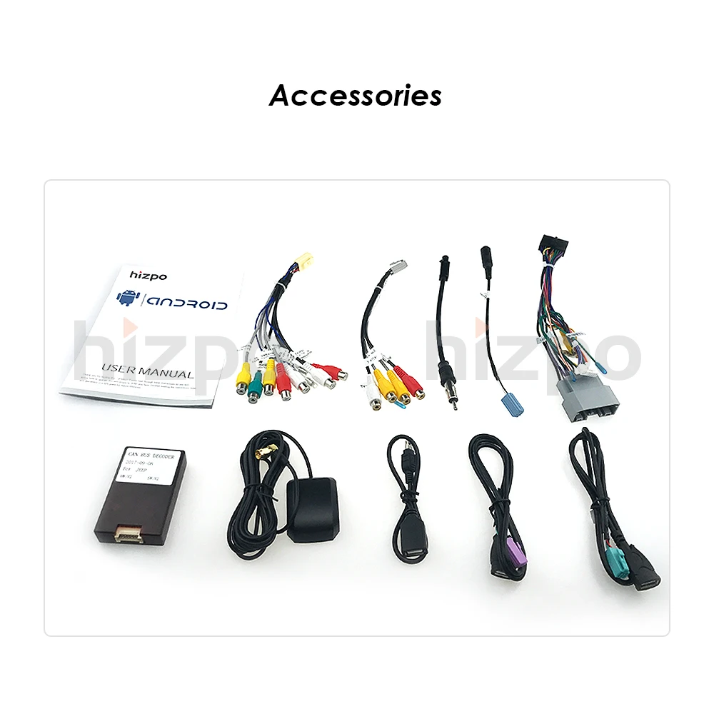 HIZPO 4 ядра 2G + 16G Android 10 автомобильный DVD для Jeep Cherokee 2009 2008 2010 Wrangler стерео Dodge радио