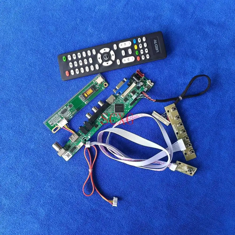 

For HT14P11/HT14P12/LP141E2/LP141E3 1CCFL 1400*1050 Analog Signal Kit Display drive board LVDS 30-Pin HDMI-compatible VGA AV USB
