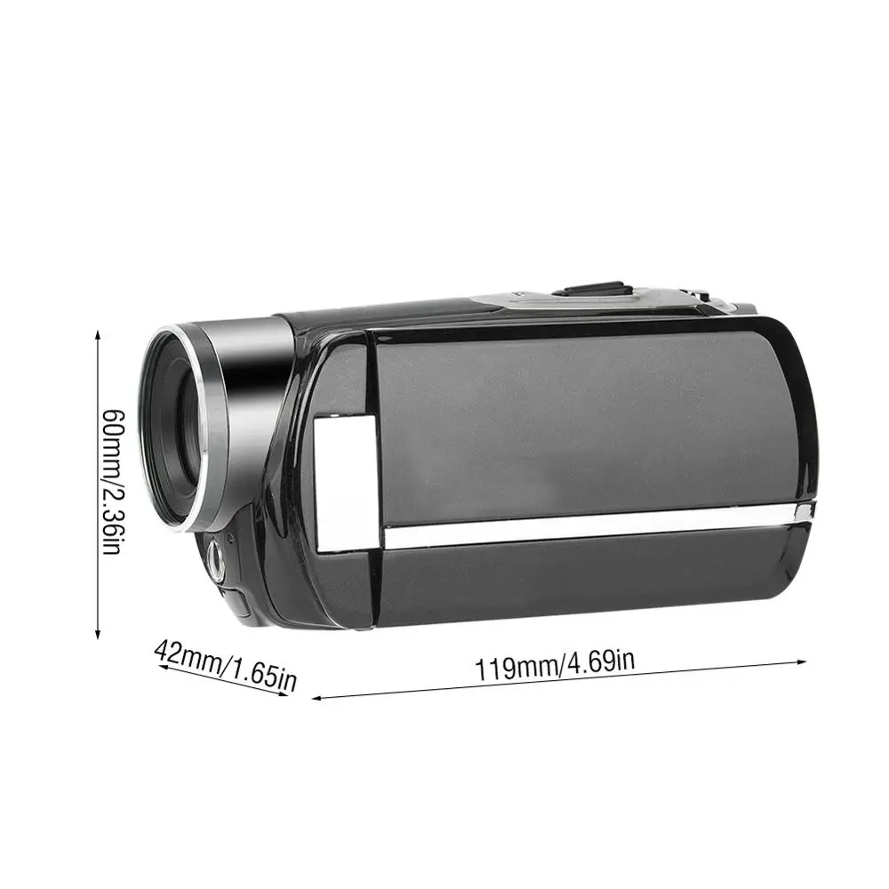 

DV-FR460W 3 Inch LCD Touch Screen 1080P 22MP HD Digital DV Camera 16X Zoom Wifi Remote Control