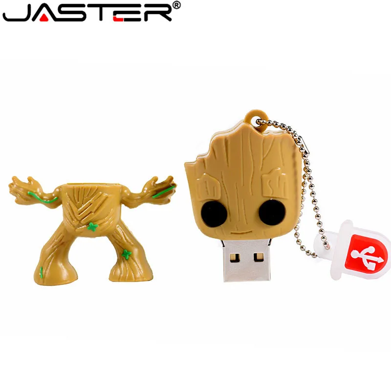 JASTER прекрасный дерево человек usb флеш-накопитель мультфильм Дерево Флешка 4 ГБ 8 ГБ 16 ГБ 32 ГБ 64 Гб карта памяти U диск