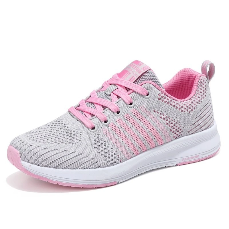 grey shoes fashion Tenis feminino; супер светильник; женская обувь для тенниса; zapatos mujer; дышащие кроссовки; уличная спортивная обувь для фитнеса; chaussures femme - Цвет: grey shoes fashion
