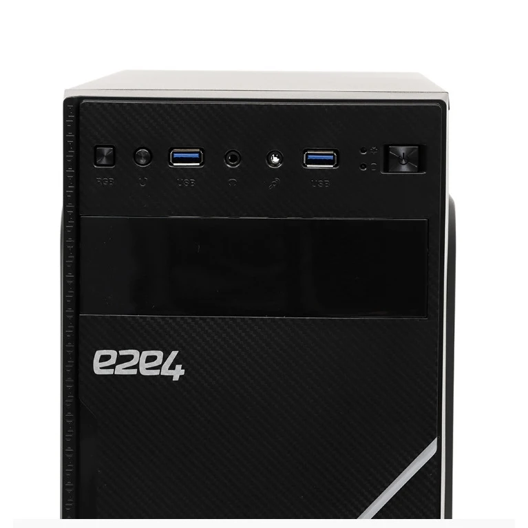 Компьютерный корпус e2e4 GCM-06 RGB mATX Mini-Tower 2xUSB 3.0 черный без БП (OT-GCM-06-B) | Компьютеры и