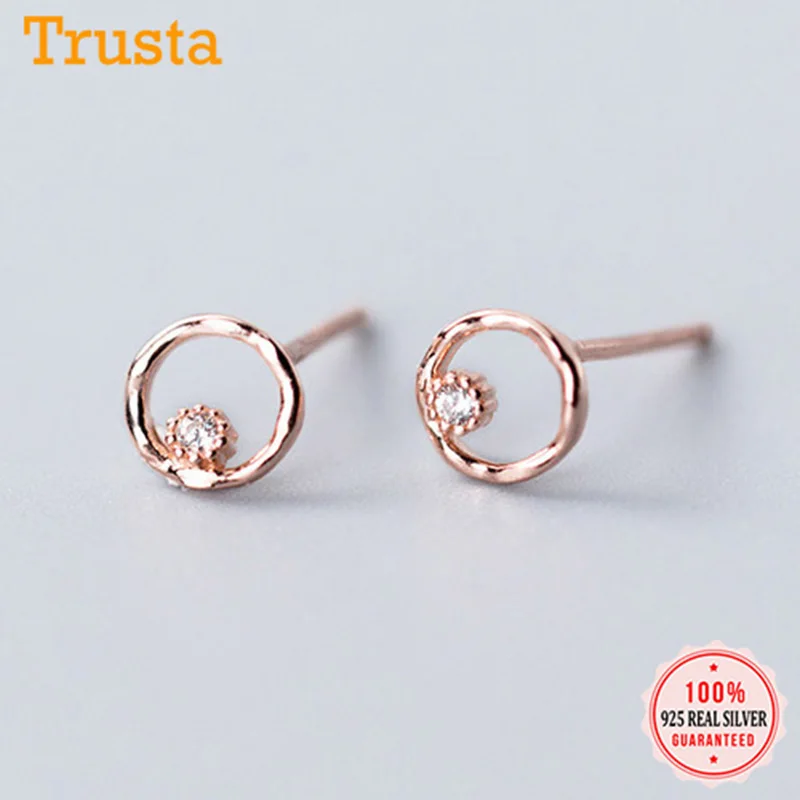 Серьги гвоздики из серебра 100% пробы с розой|Серьги-гвоздики| |