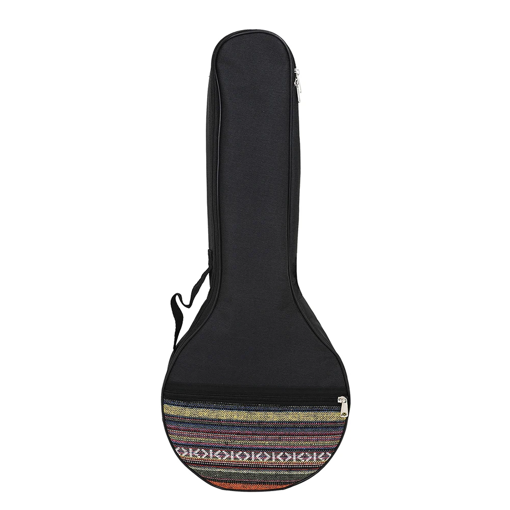 4-String Banjo Gig Bag Concert Ethnic Style Plus Cotton Carrying Bag Case Banjo Ukulele Backpack Musical Instrument Accessories enlarge