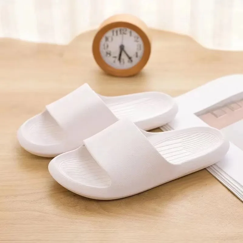 

new slippers men slippers home slippers Bathing in the thick-soled bathroom Indoor sandals and slippers Couples wearing