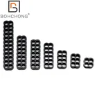 6 цветов, 4pin, 6pin, 8pin, 12pin, 14pin, 16pin, 24pin, акриловый замкнутый кабель, гребень для кабелей питания компьютера