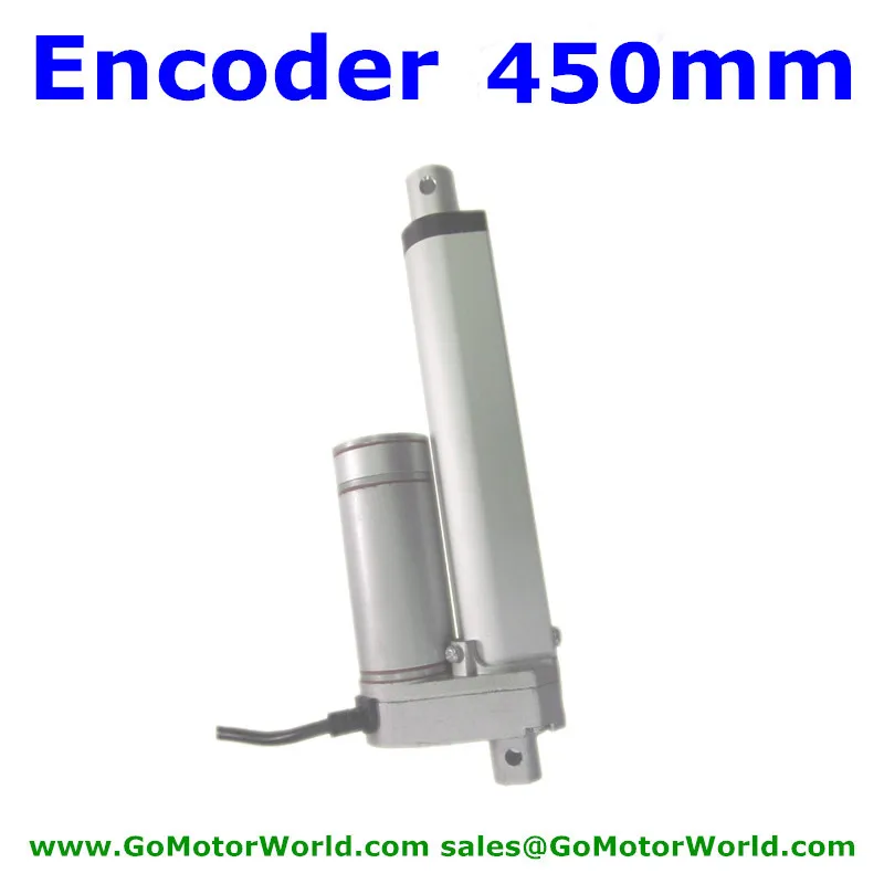 Водонепроницаемый 12V 24V 450mm регулируемый ход 900N 198LBS нагрузка 80 мм/секция.