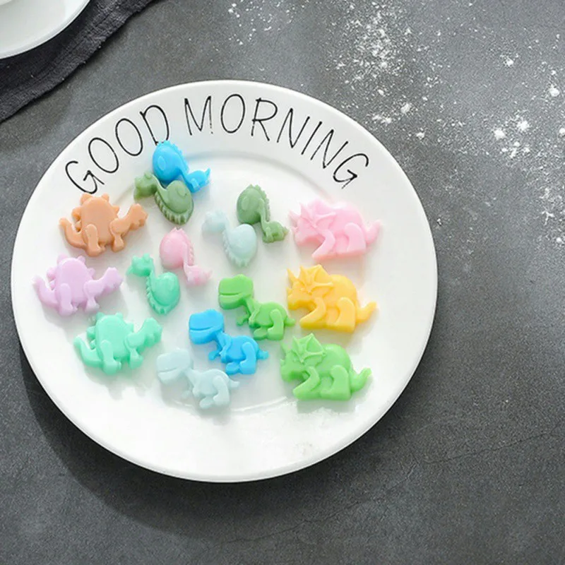 Силиконовый фон в форме динозавра|Емкости для мороженого| |