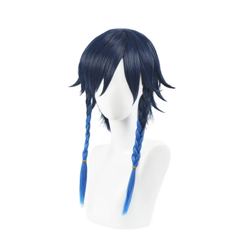 Популярный костюм для косплея Genshin Impact Венти из аниме платья с париком женская