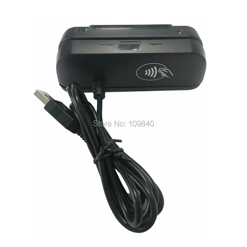 Считыватель карт памяти 3 в 1 USB устройство для чтения магнитных полоску NFC 2 трека|