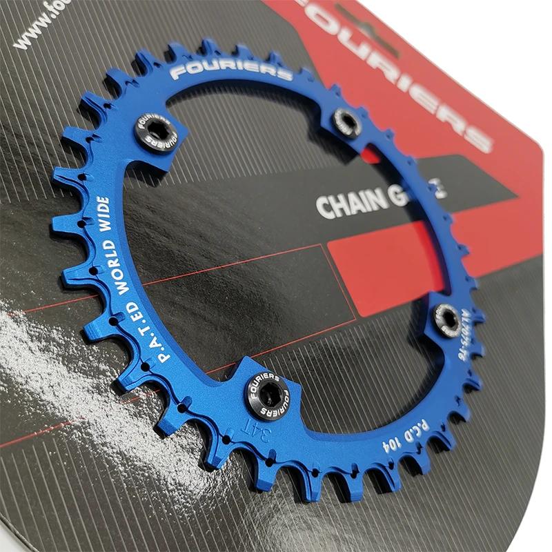 FOURIERS CR-DX003 BCD104mm велосипедная Звездочка N/W зубы MTB горный велосипед цепь колеса для Shimano XT AH