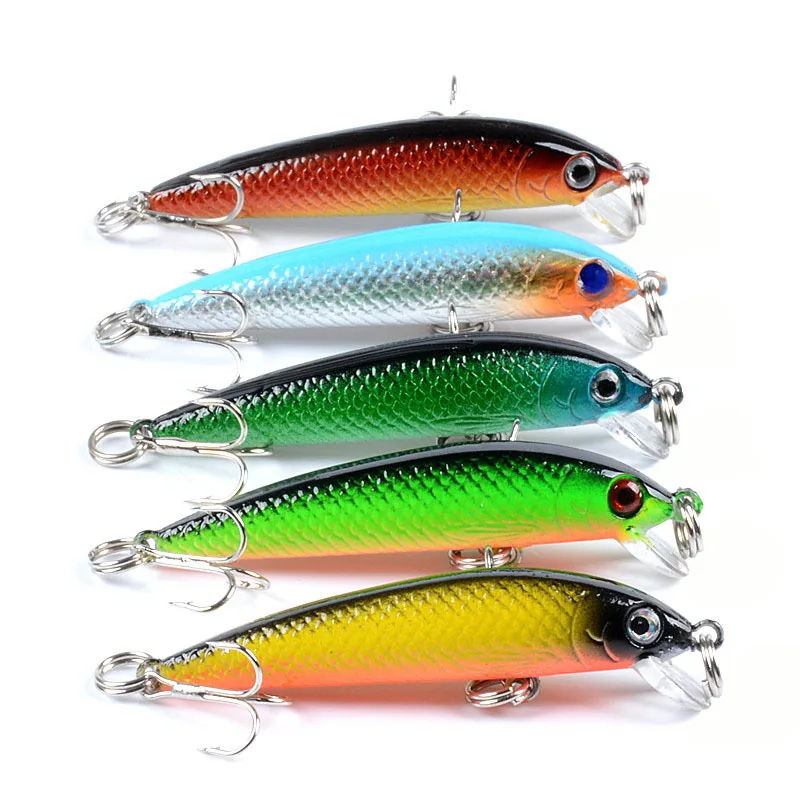 

Soft Lure 5.5cm/3.6g Minnow Sinking Fishing Lure Wobbler Trout Crank Artificial Hard Bait Crankbait Freshwater Tackle