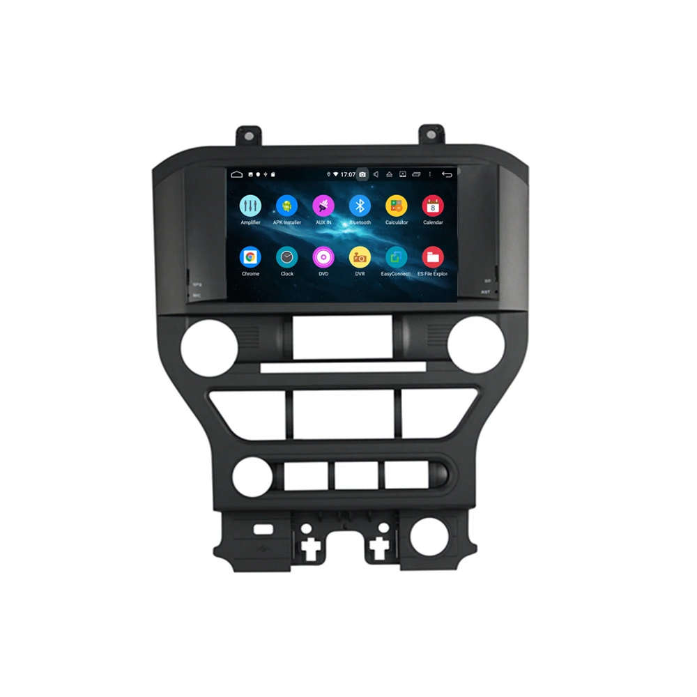 8 &quotPX6 Android 9 0 автомобильный dvd плеер для Ford Mustang 2015 2017 мультимедийный 4 + 64G