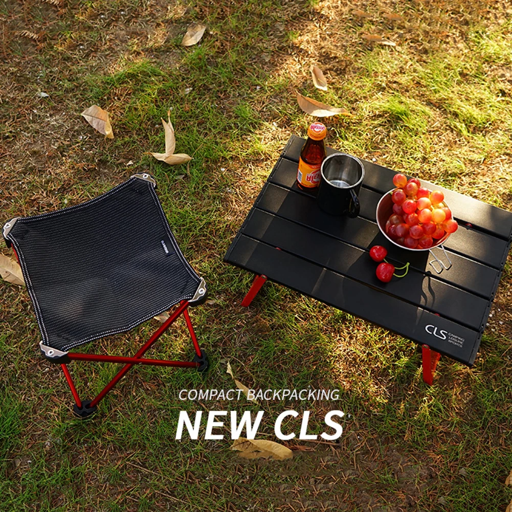 Складной мини стол из алюминиевого сплава уличная мебель для барбекю кемпинга