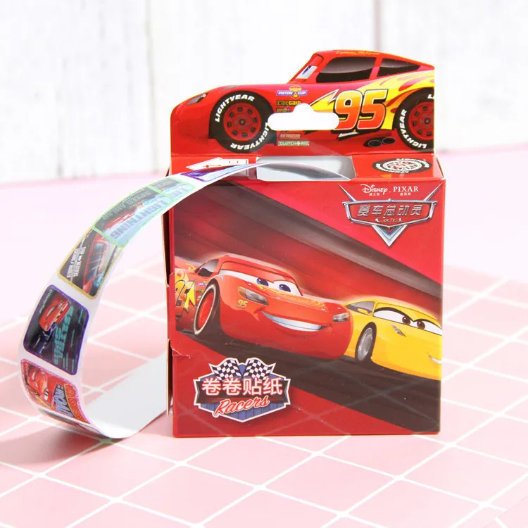Cars Дисней, Микки, Холодное сердце, Эльза, Анна, съемная наклейка, принцесса, скрапбукинг, для декора компьютера, блокнота, мультяшная игрушка, наклейка s 200 шт - Цвет: Cars