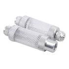 Аквариумный счетчик пузырей, одностороннийдвухсторонний регулирующий рассеиватель, счетчик пузырей, металлический, для аквариума