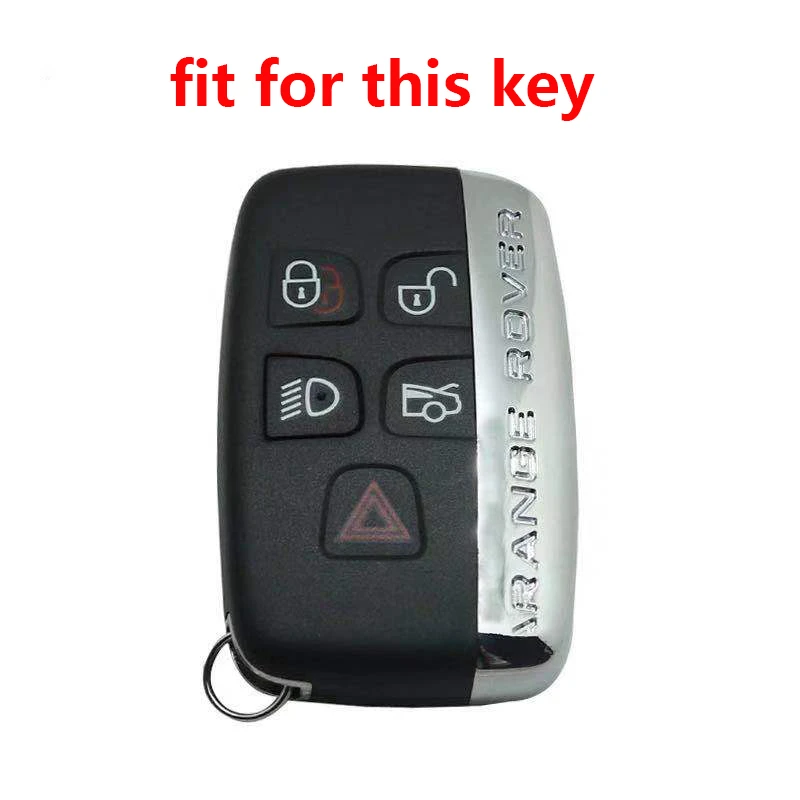 Силиконовый чехол для автомобильного ключа Land Rover Freelander 2 Range Velar 2020 Discovery Sport 2019 Vogue