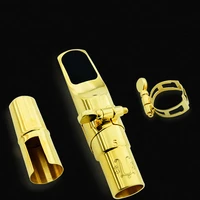 new mfc professional tenor soprano alto saxophone metal mouthpiece gold plating sax mouth pieces accessories size 5 6 7 8 9