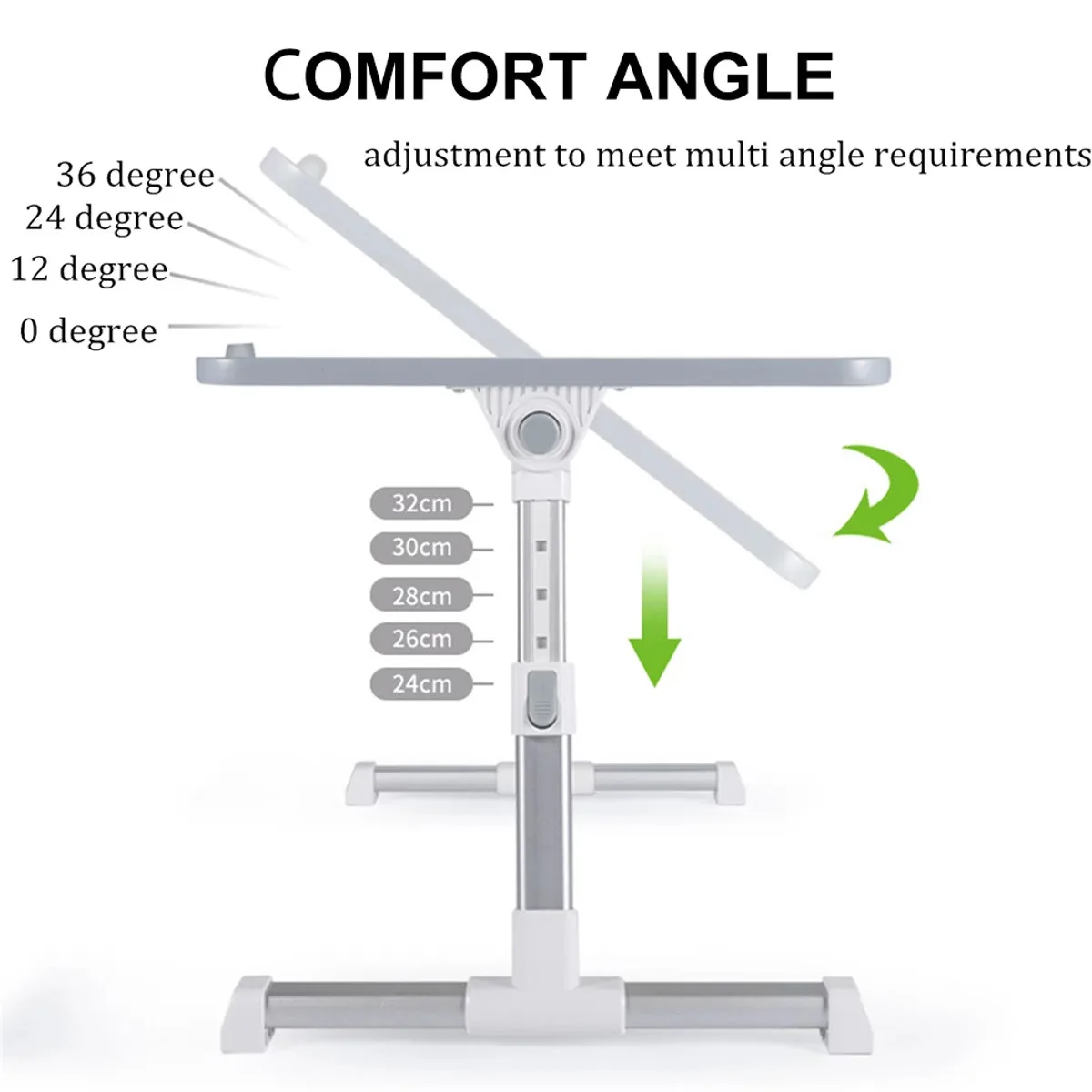 52x30 см для ноутбука с регулируе