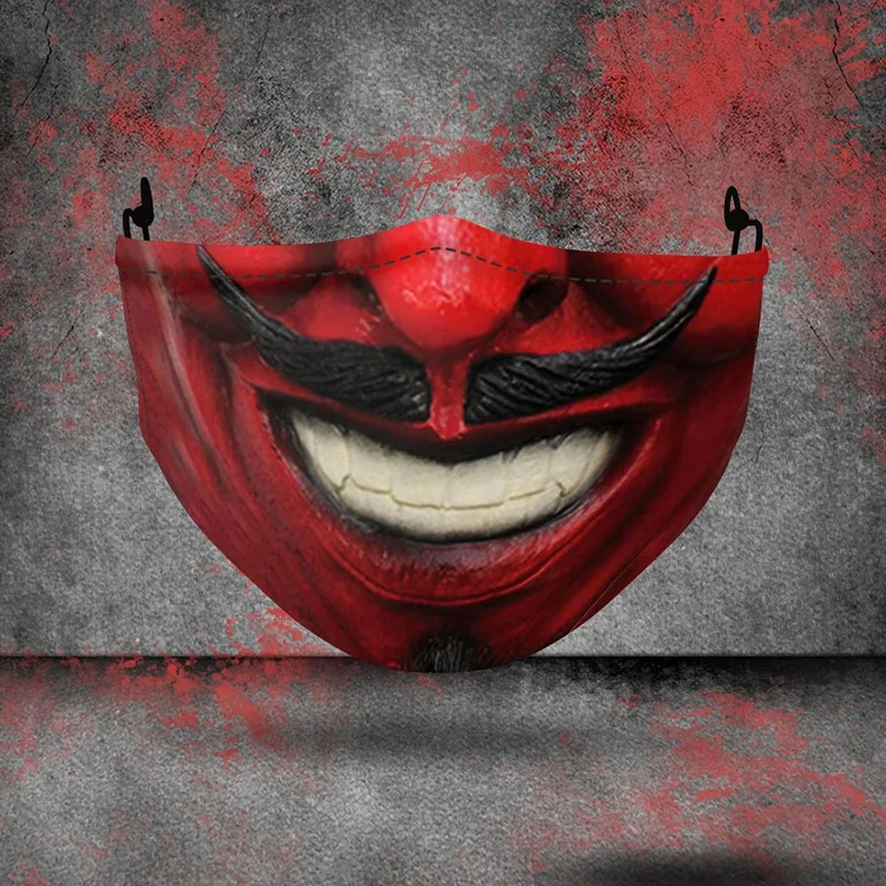 Забавный-смертных Kombat рот Косплэй Рождество Для женщин мужские маски для
