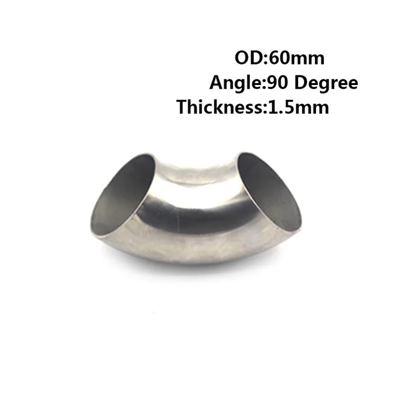 Выхлопная труба из нержавеющей стали с изгибом локтя автомобильный выхлопной
