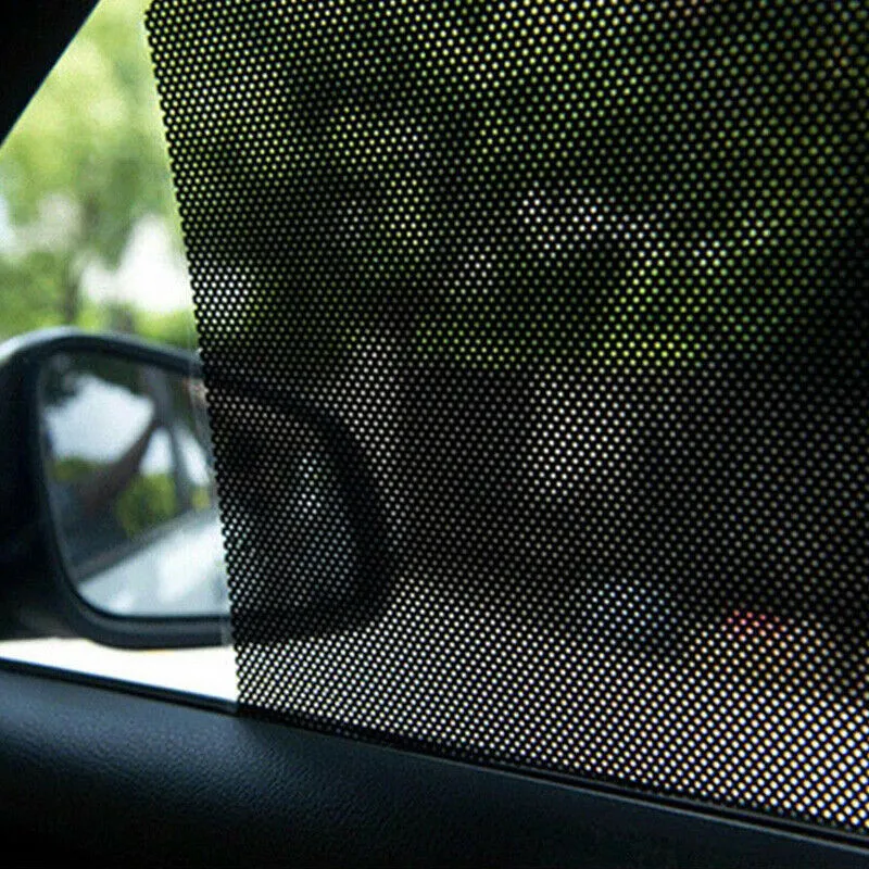 

Electrostatic Adsorption Side Window Sunshade Film Mesh PVC Parts Repeatedly Trim
