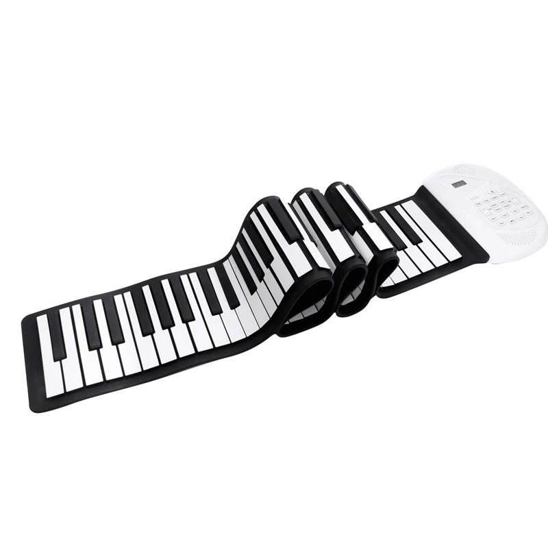 

88 Keys Roll Up Piano Upgraded Portable Rechargeable Electronic Hand Roll Piano For Beginners Kids Adults Gift