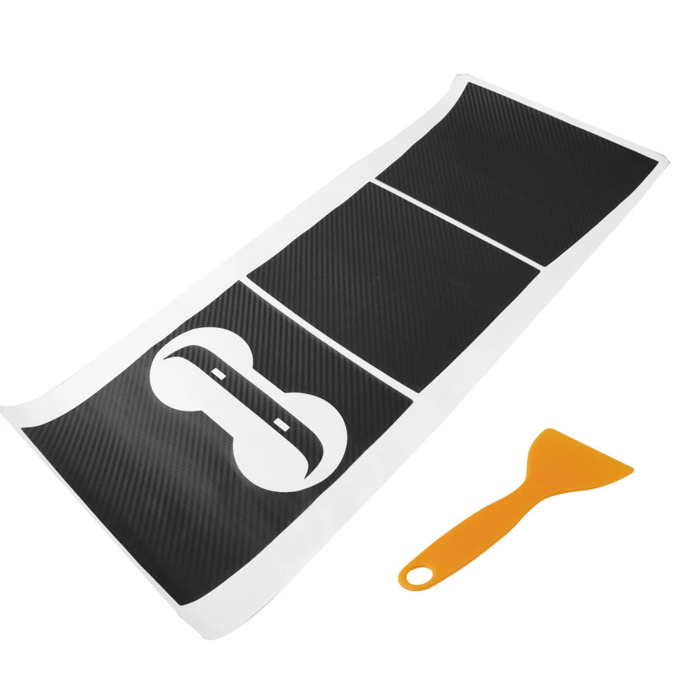 Для Tesla Model 3 Внутренняя Крышка центральной консоли виниловые наклейки комплект