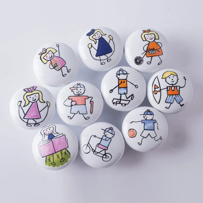 Мебельные ручки для детской спальни выдвижного ящика компьютерного стола