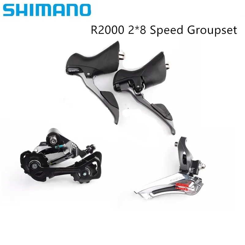 Shimano Claris R2000 2x8 скорость Дорожный мотоцикл велосипед 3 шт. указано включают в себя FD