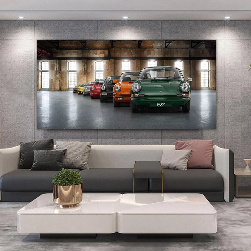 

Drive Car Posters Wall Paintings Cuadros Living Room Decor Canvas Painting Dropship no Frame Home Decor Canvas Posters Prints