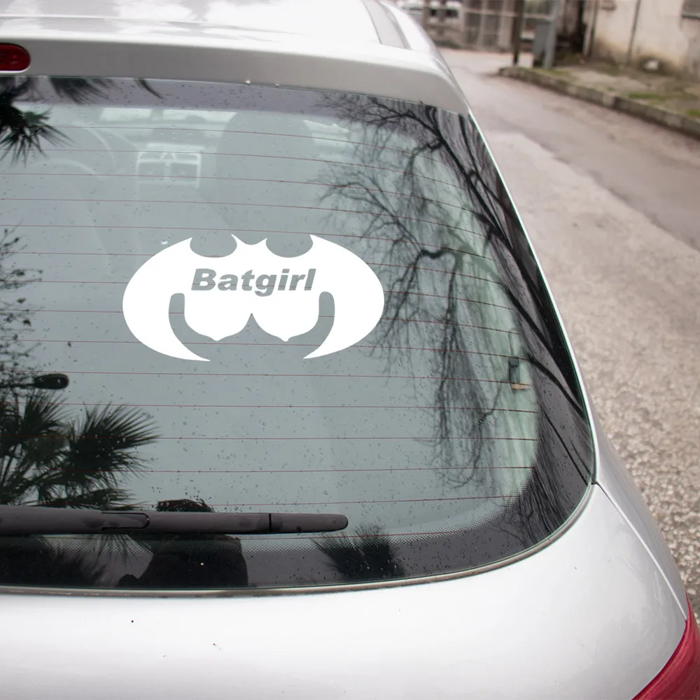 MIGNATIS-забавная наклейка Бэтмена в форме роспись художественная для автомобиля