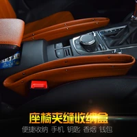 pu leather central container box storage bag car seat organizer auto pocket accessories car accessories car styling