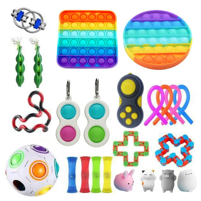 

Sensory Toy Set That Can Relieve Stress and Anxiety Fidget Children's Adult Toys Birthday Gifts Decompression Toy Combinations